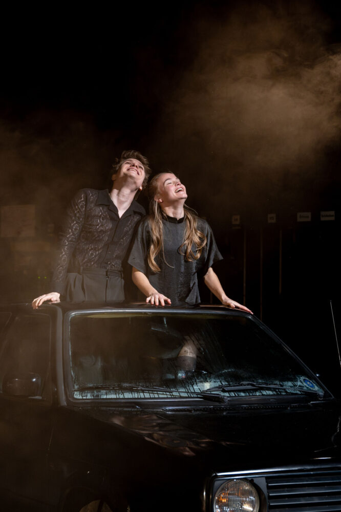 Szene aus Romeo und Julia im Rahmen des Shakespeare Festivals Neuss &copy; Christine Tritschler